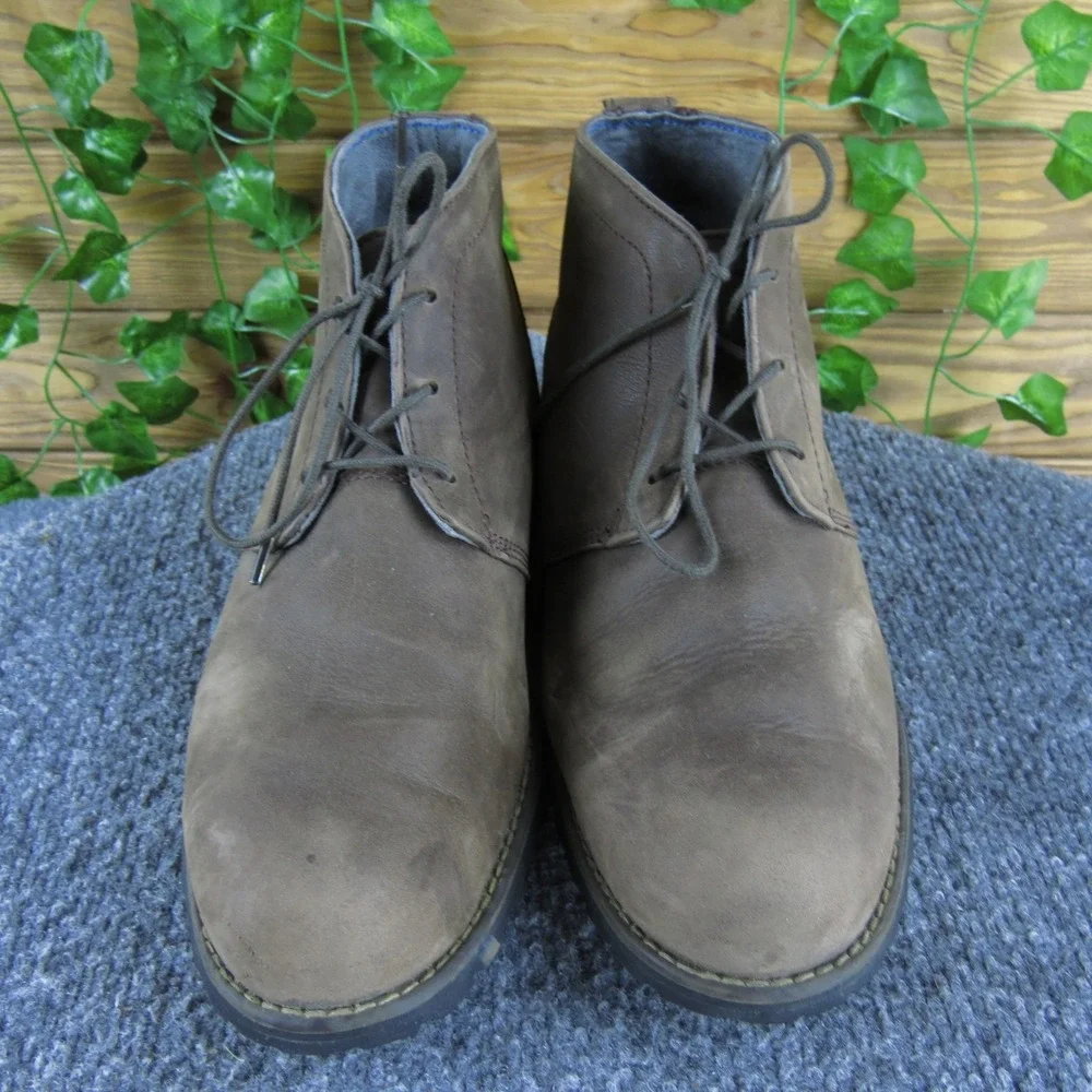 5.11 Mission Ready Men's 7 Brown‎ Leather Chukka Boots Lace-Up Vibram Comfort